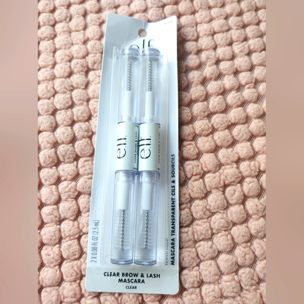 2 ELF Clear brow and lash mascara